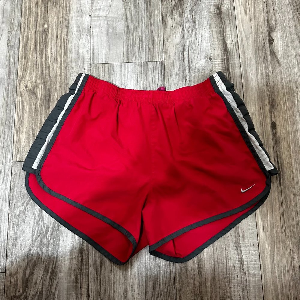 Nike Women's DRI-FIT Tempo Running Shorts 3" Bundle Lot Of 2 Red & Pink Size S - Picture 2 of 6